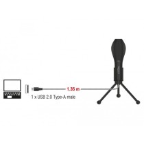 USB condenser microphone with table stand — Buy in Cyprus with Fast Delivery