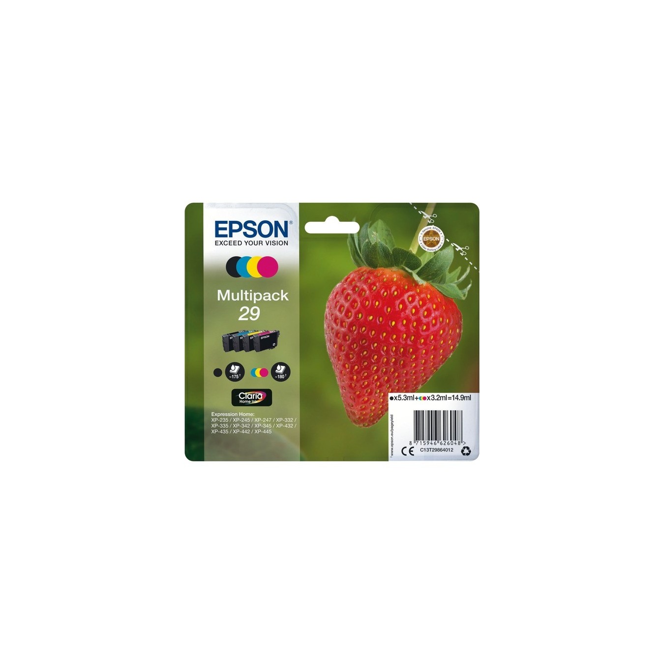 Ink Multipack 29 - C13T29864012 - Ink Multipack 29 — Buy in Cyprus with Fast Delivery