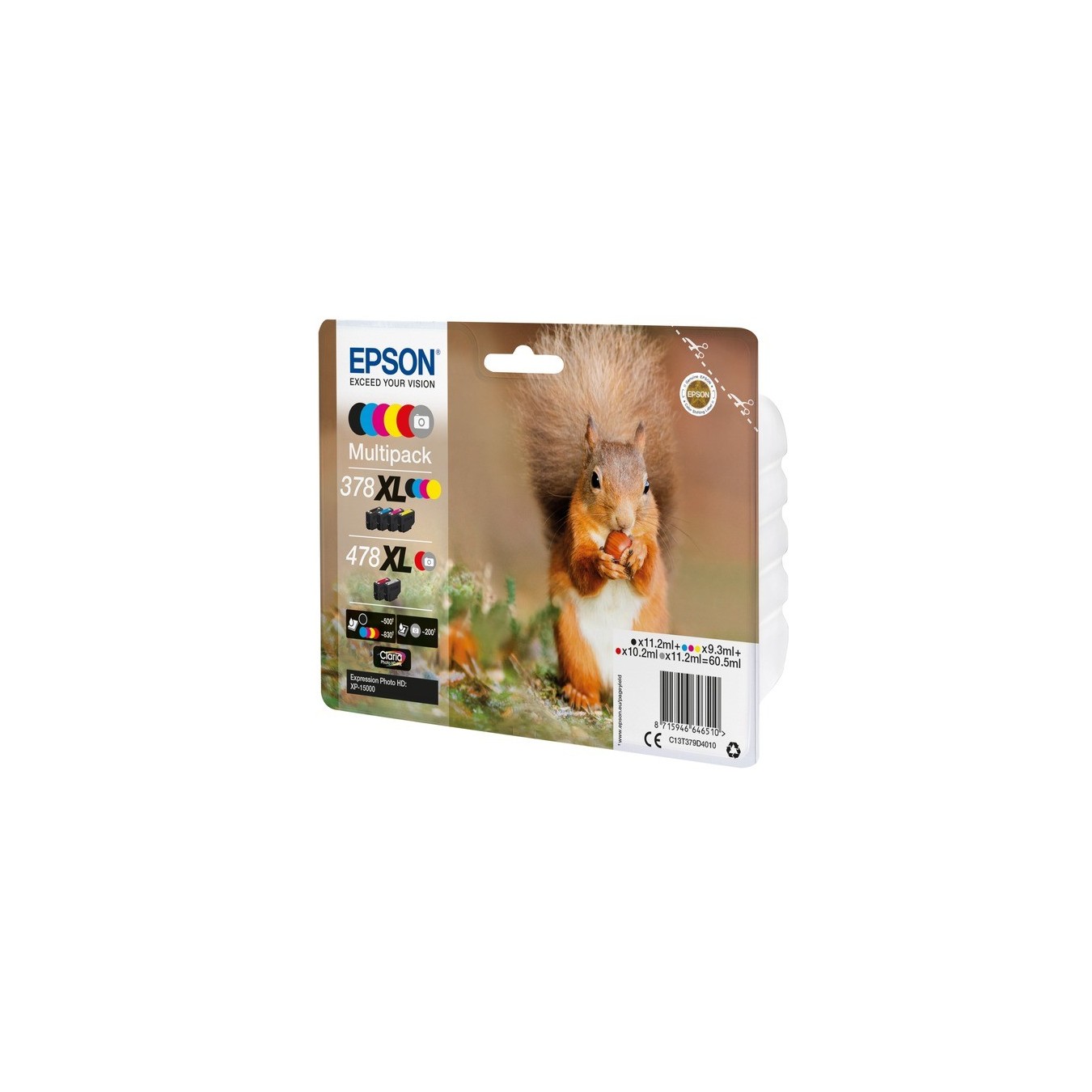 Multipack 378XL 478XL - C13T379D4010 - Ink — Buy in Cyprus with Fast Delivery