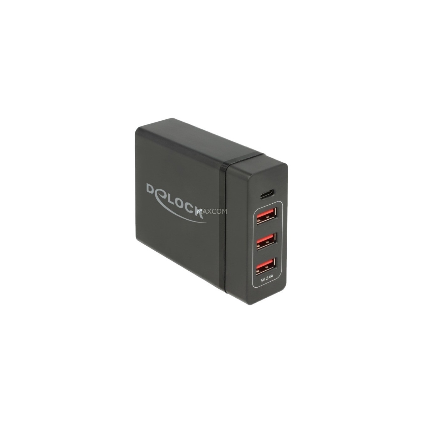 Delock 63974 - 60W USB Charger 1x USB-C PD + 3x USB-A | Armenius Store