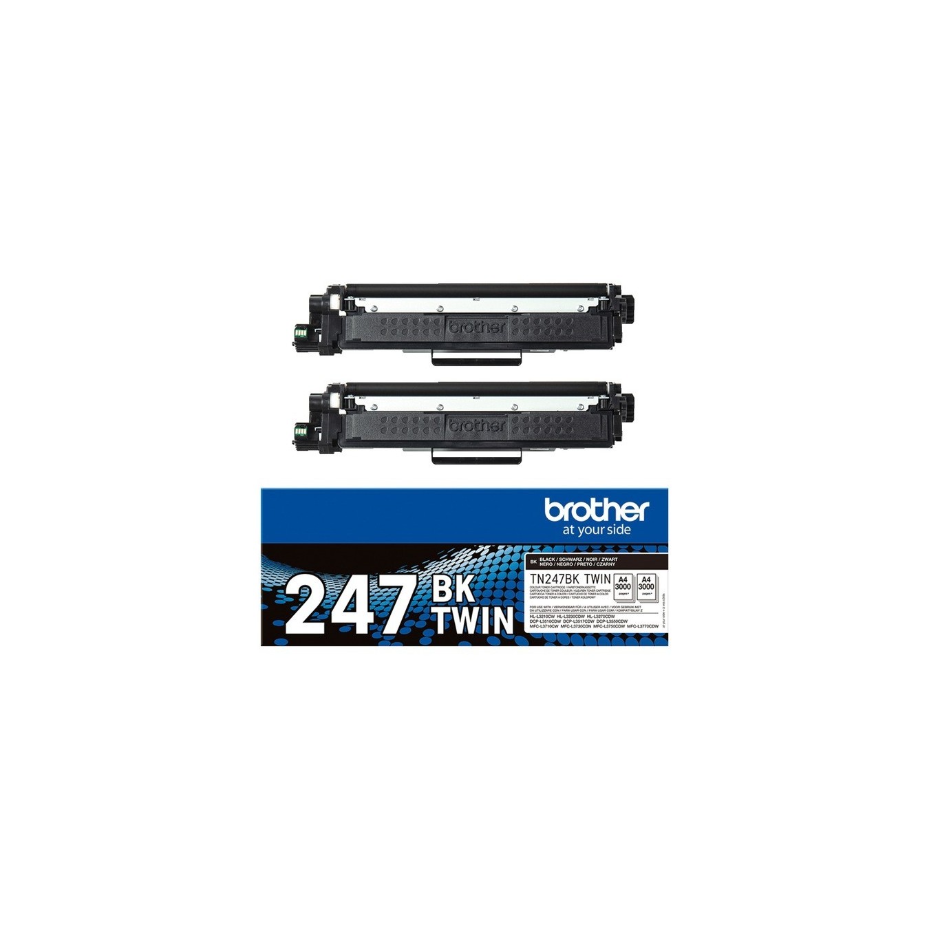 Toner - TN-247BKTWIN - Black — Buy in Cyprus with Fast Delivery