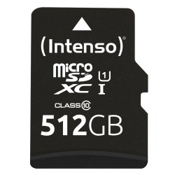 Buy Intenso microSD UHS-I Performance 512GB - Model 3424493 - Class 10 (U1), Bla... in Cyprus, Nicosia, Limassol, Larnaka, Pafos