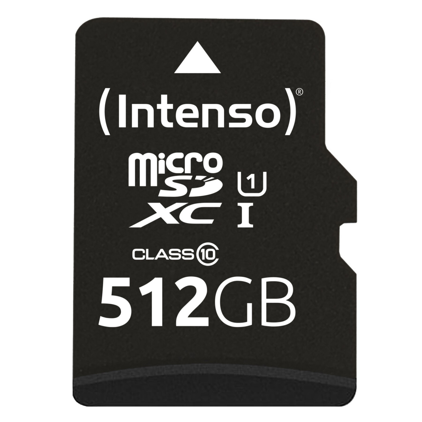 Intenso microSD UHS-I Performance 512GB - Model 3424493 - Class 10 (U1), Black, incl. SD Adapter