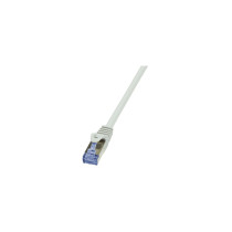 LogiLink CAT6A Patch Cable CQ3072S - 5m S/FTP RJ45, Stranded AWG26, LSZH Jacket, Grey — Buy in Cyprus with Fast Delivery