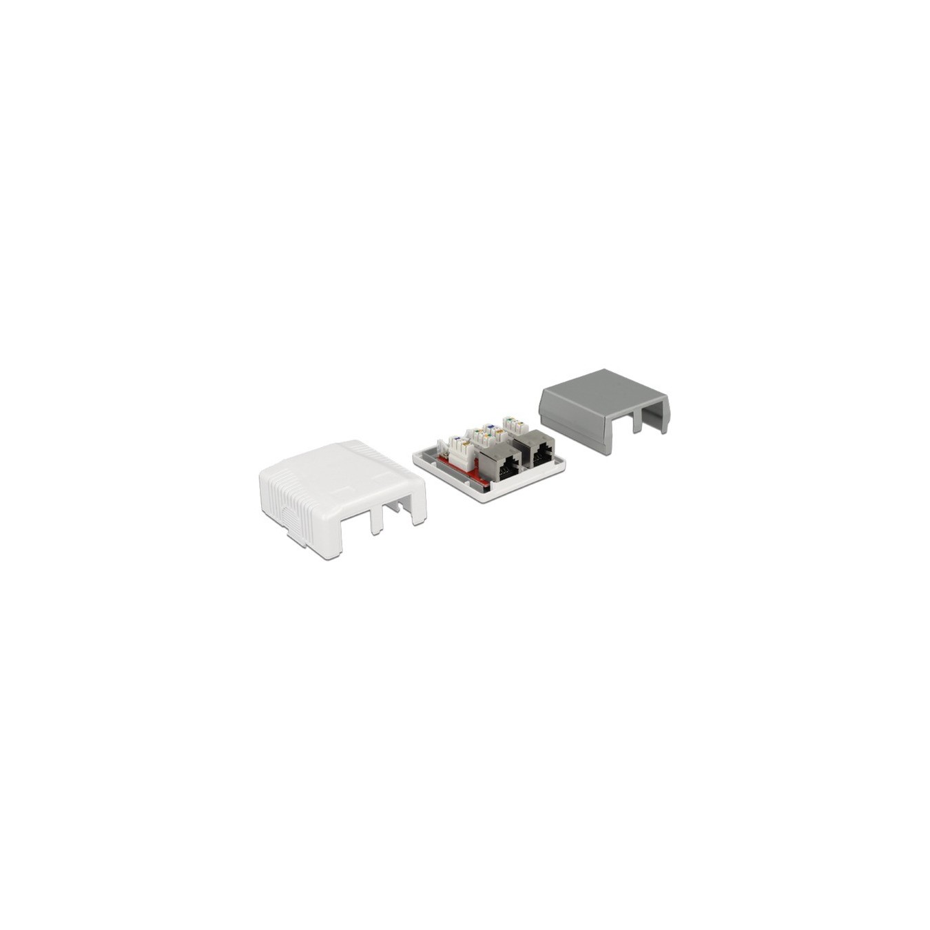 RJ-45 Junction Box - 2 Port Cat.6a LSA — Buy in Cyprus with Fast Delivery