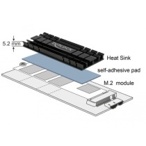 Heat sink flat 70 mm for M.2 module — Buy in Cyprus with Fast Delivery