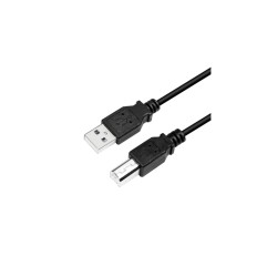 LogiLink USB 2.0 Cable A to B - 2 m - Black - 480 Mbps — Buy in Cyprus with Fast Delivery