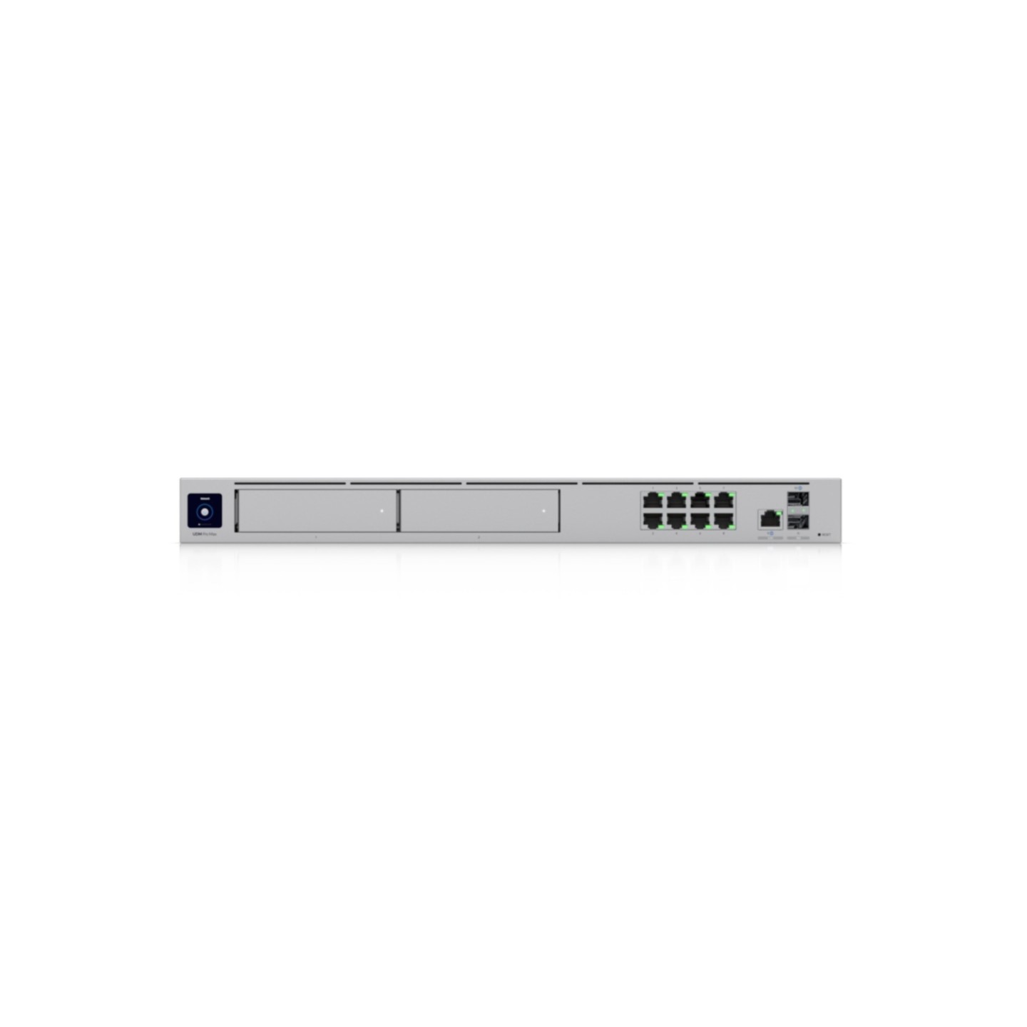 Ubiquiti UniFi Dream Machine Pro Max - UDM-PRO-MAX - Grey, 8GB RAM, 32GB Flash, ARM Cortex-A57 2.0GHz, 8x GbE, 2x SFP+, 1U