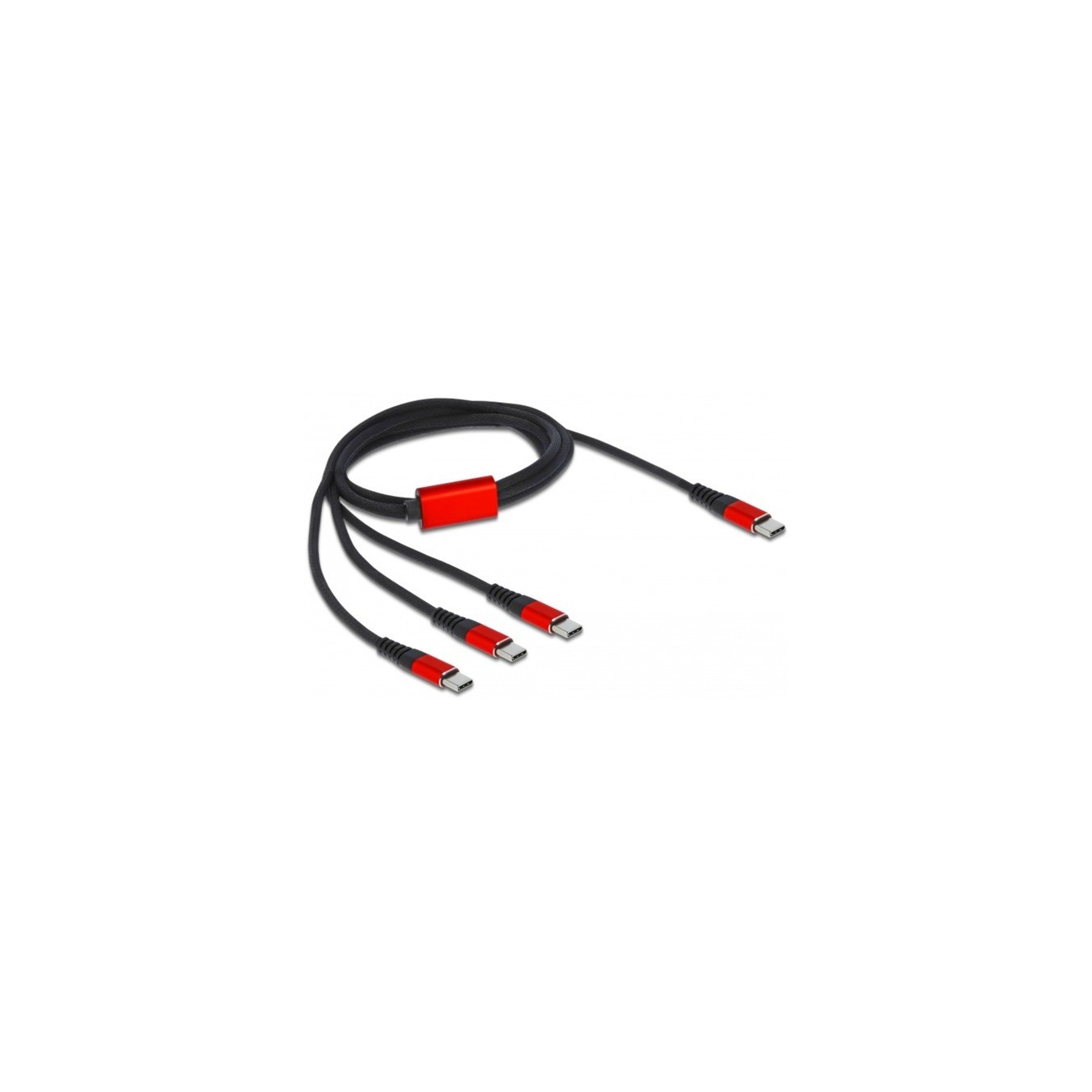 USB Charging Cable - USB-C Plug to 3x USB-C Plugs — Buy in Cyprus with Fast Delivery