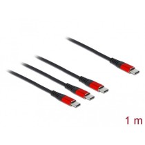 USB Charging Cable - USB-C Plug to 3x USB-C Plugs — Buy in Cyprus with Fast Delivery