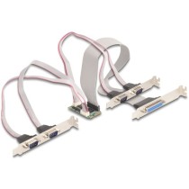 Mini PCIe I/O PCIe Full Size - 4 x Serial RS-232, 1 x Parallel — Buy in Cyprus with Fast Delivery