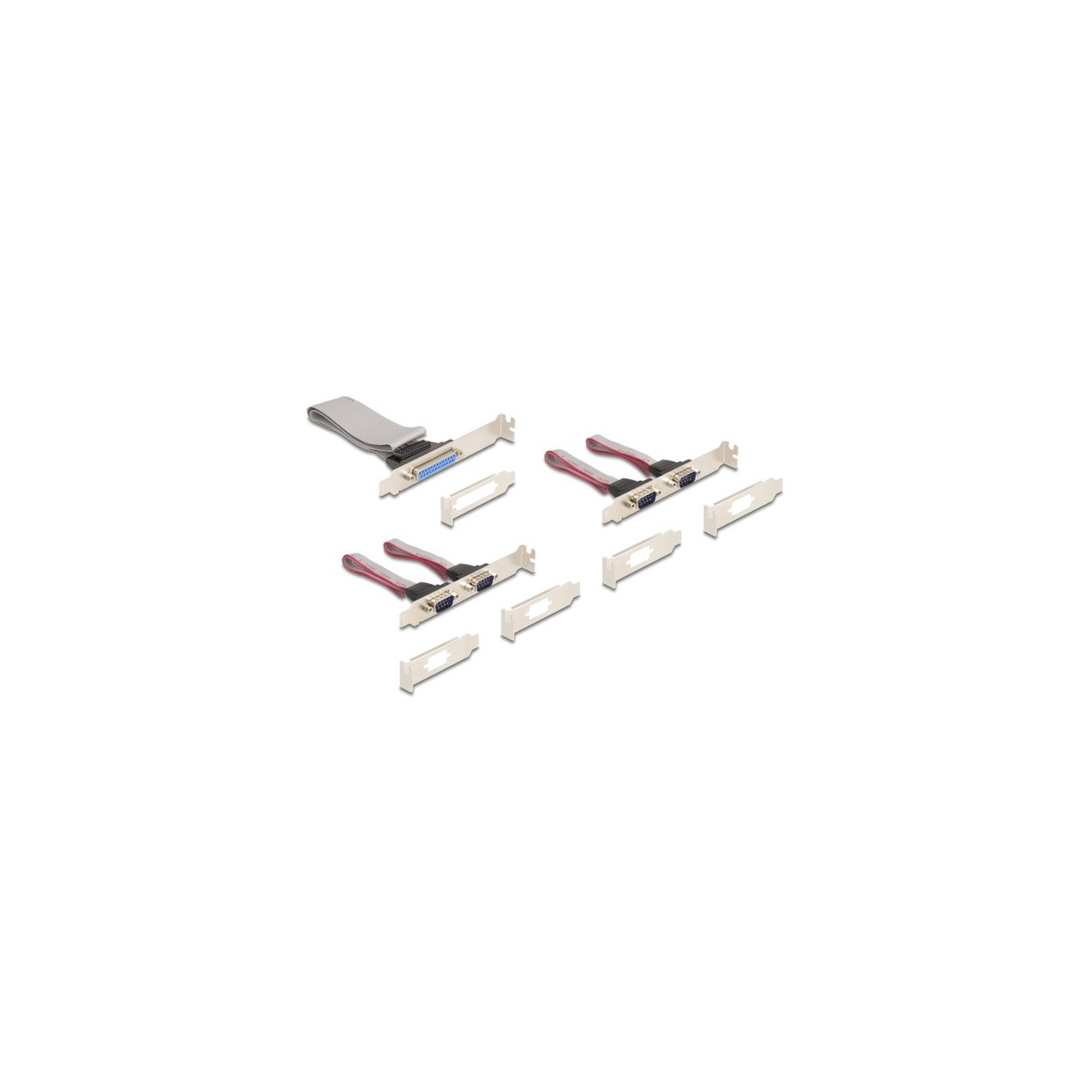 Mini PCIe I/O PCIe Full Size - 4 x Serial RS-232, 1 x Parallel — Buy in Cyprus with Fast Delivery