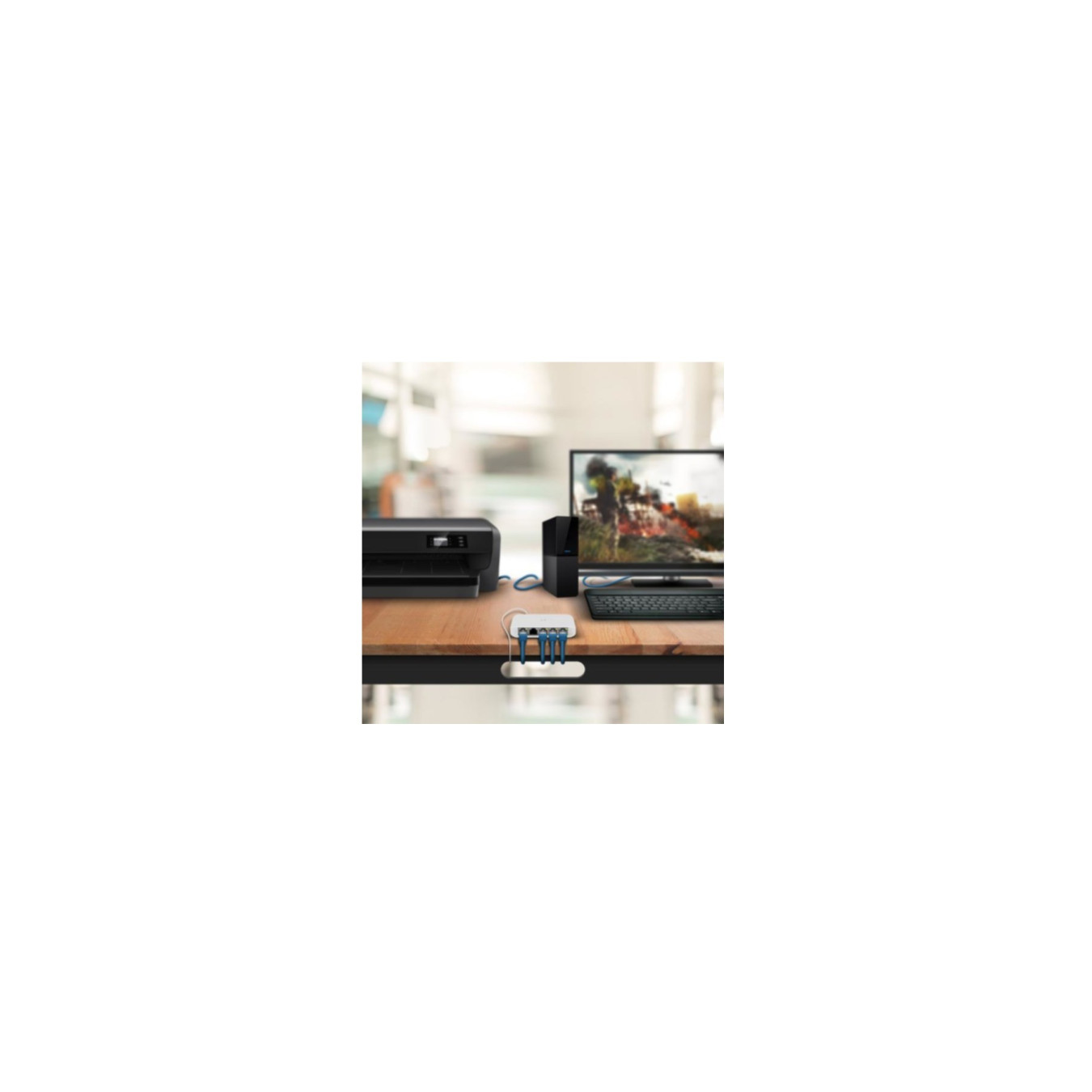 Ubiquiti UniFi Switch USW-FLEX-MINI-5 - 5-Port Gigabit Managed PoE/USB Switch, White — Buy in Cyprus with Fast Delivery