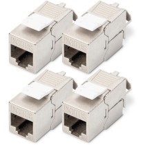 CAT 6A Keystone Module Shielded - Tool-Free - 4 Pieces — Buy in Cyprus with Fast Delivery