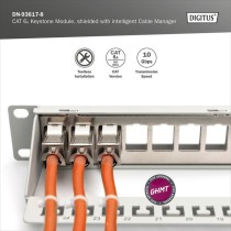 Cat.6a Keystone Module - Shielded — Buy in Cyprus with Fast Delivery