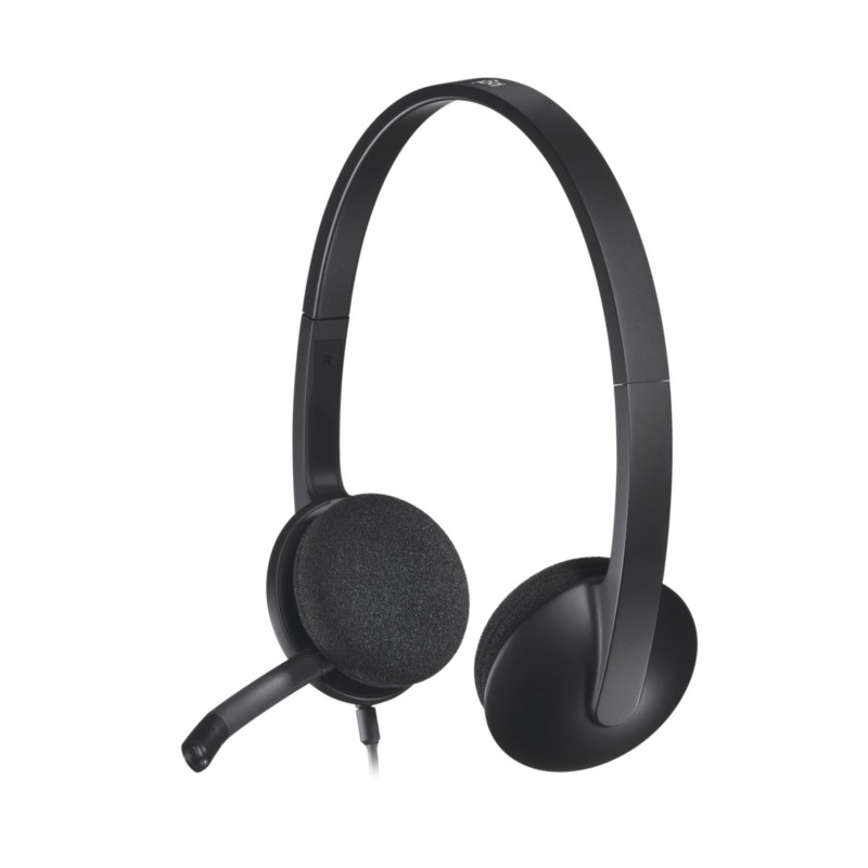Buy Logitech H340 Headset - 981-000475 - USB-A Wired, Black, On-ear Headband, No... in Cyprus, Nicosia, Limassol, Larnaka, Pafos
