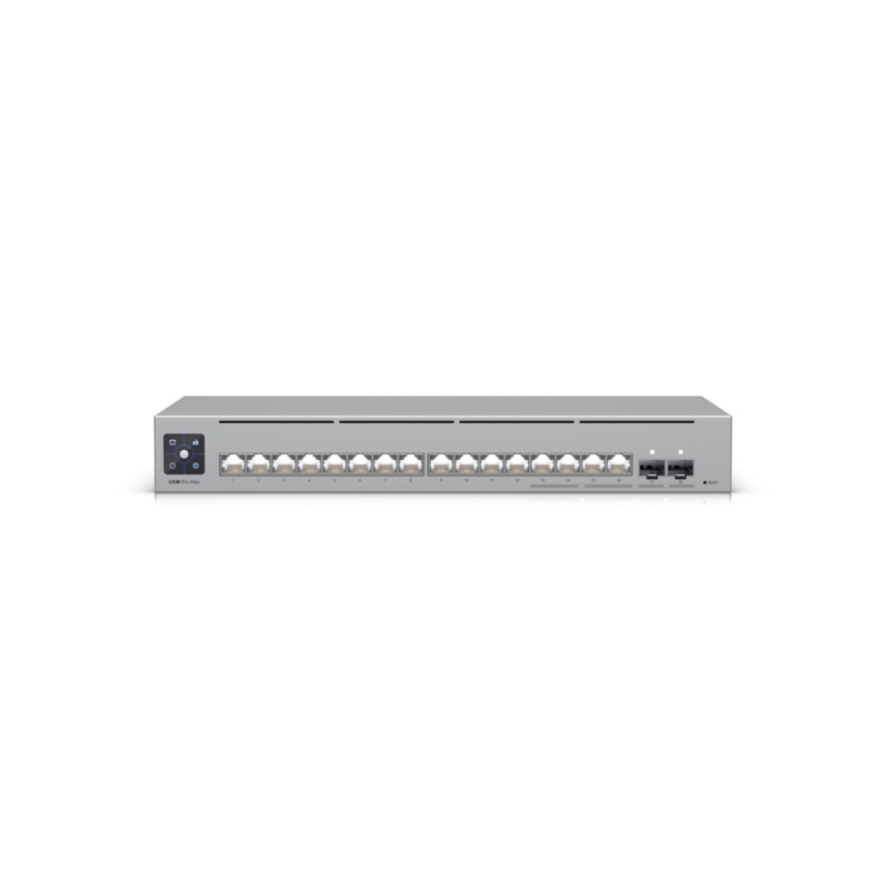 Buy Ubiquiti UniFi Switch USW-PRO-MAX-16 - 16-Port L3 Multi-Gig (4x2.5G + 12x1G)... in Cyprus, Nicosia, Limassol, Larnaka, Pafos