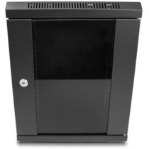 Network Cabinet - 25.4 cm (10') network cabinet with glass door, IT cabinet — Buy in Cyprus with Fast Delivery