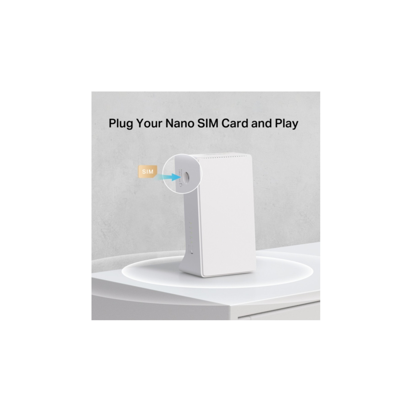 Mercusys MB230-4G - AC1200 Dual-Band 4G+ Cat6 LTE Router (Nano-SIM, Dual-Band 2.4/5 GHz, Gigabit)