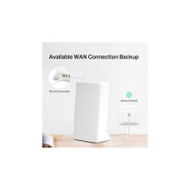 Mercusys MB230-4G - AC1200 Dual-Band 4G+ Cat6 LTE Router (Nano-SIM, Dual-Band 2.4/5 GHz, Gigabit)