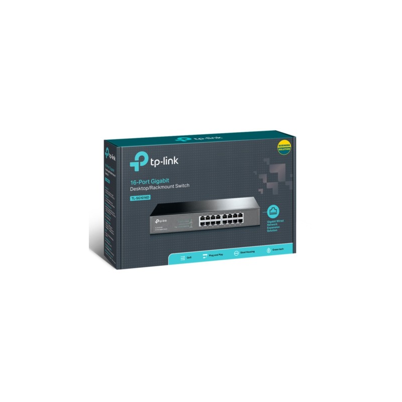 Buy TP-Link TL-SG1016D - 16-Port Gigabit Unmanaged Switch - 10/100/1000 Mbps, De... in Cyprus, Nicosia, Limassol, Larnaka, Pafos