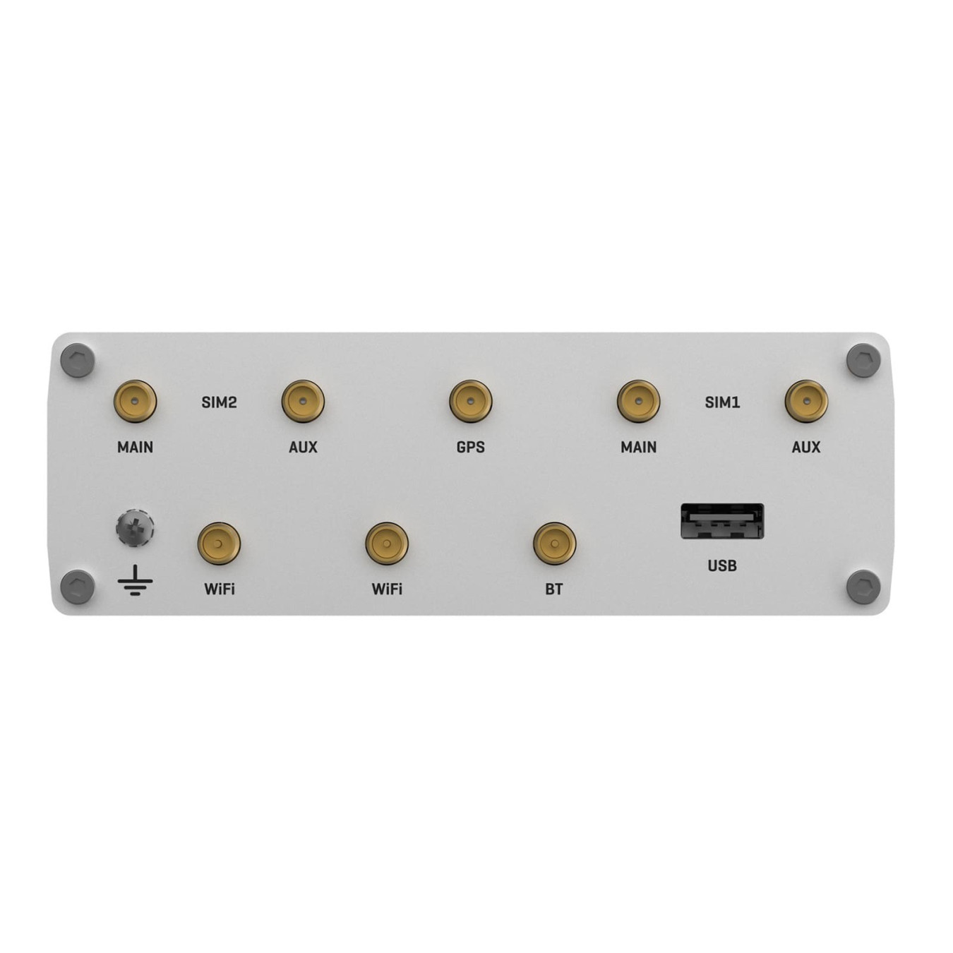 Teltonika RUTX12 - Dual-band LTE Tabletop Router, Silver, 256MB RAM, 717MHz Quad-core, Dual SIM, PoE