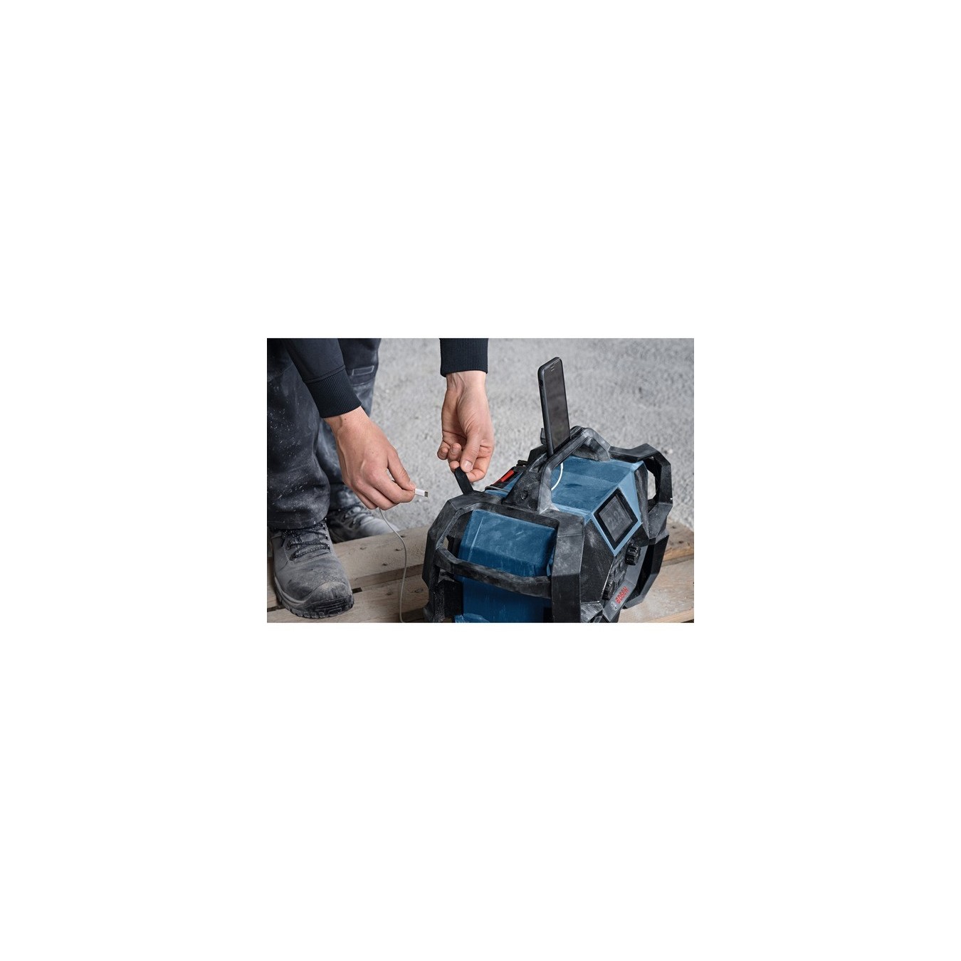 Construction site radio - GPB 18VH-6 SRC - Construction site radio — Buy in Cyprus with Fast Delivery