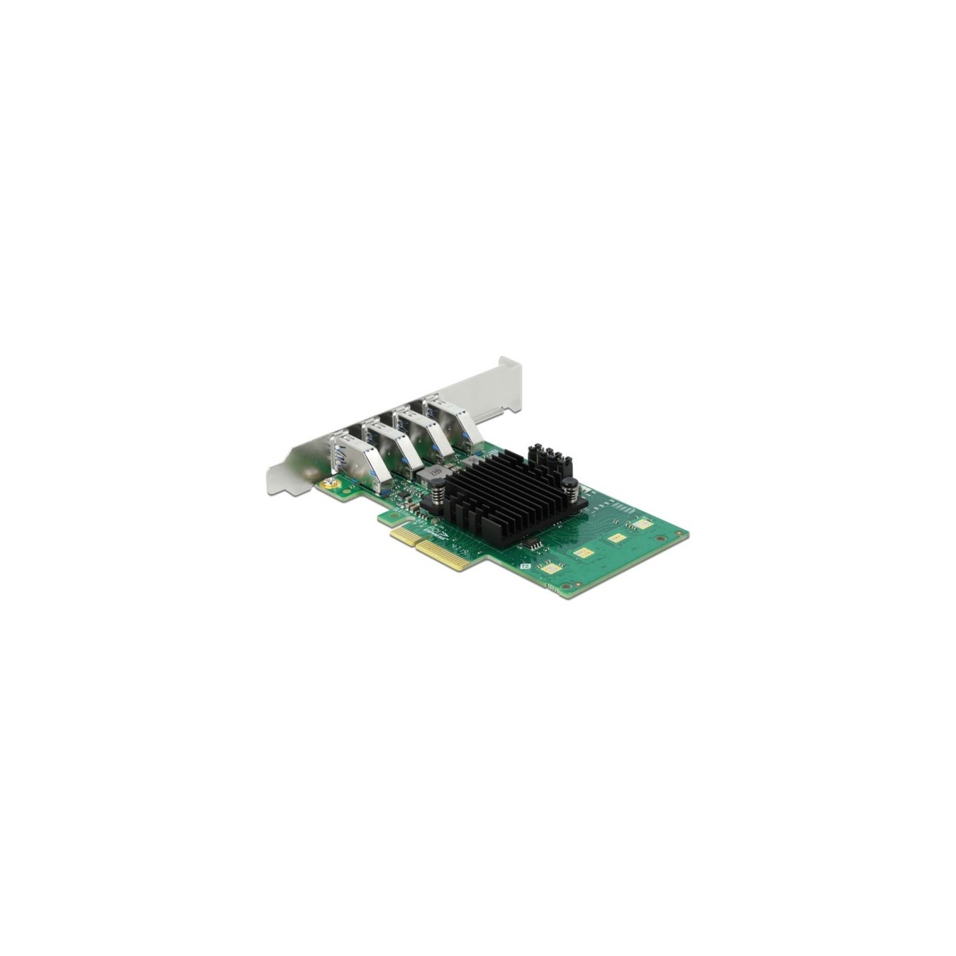 DeLOCK USB Expansion Card - PCIe x4 to 4x ext. USB 3.0 Quad C.LP — Buy in Cyprus with Fast Delivery
