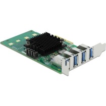 DeLOCK USB Expansion Card - PCIe x4 to 4x ext. USB 3.0 Quad C.LP — Buy in Cyprus with Fast Delivery