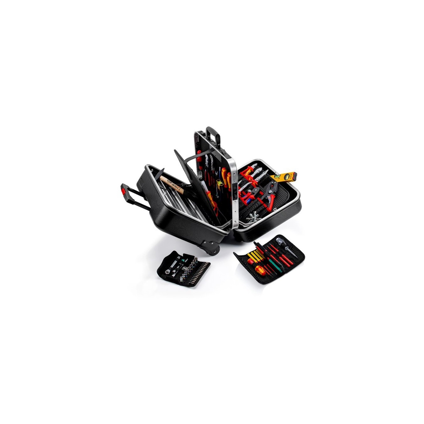 BIG Twin Move Electric Tool Case - 63 pieces, tool set — Buy in Cyprus with Fast Delivery