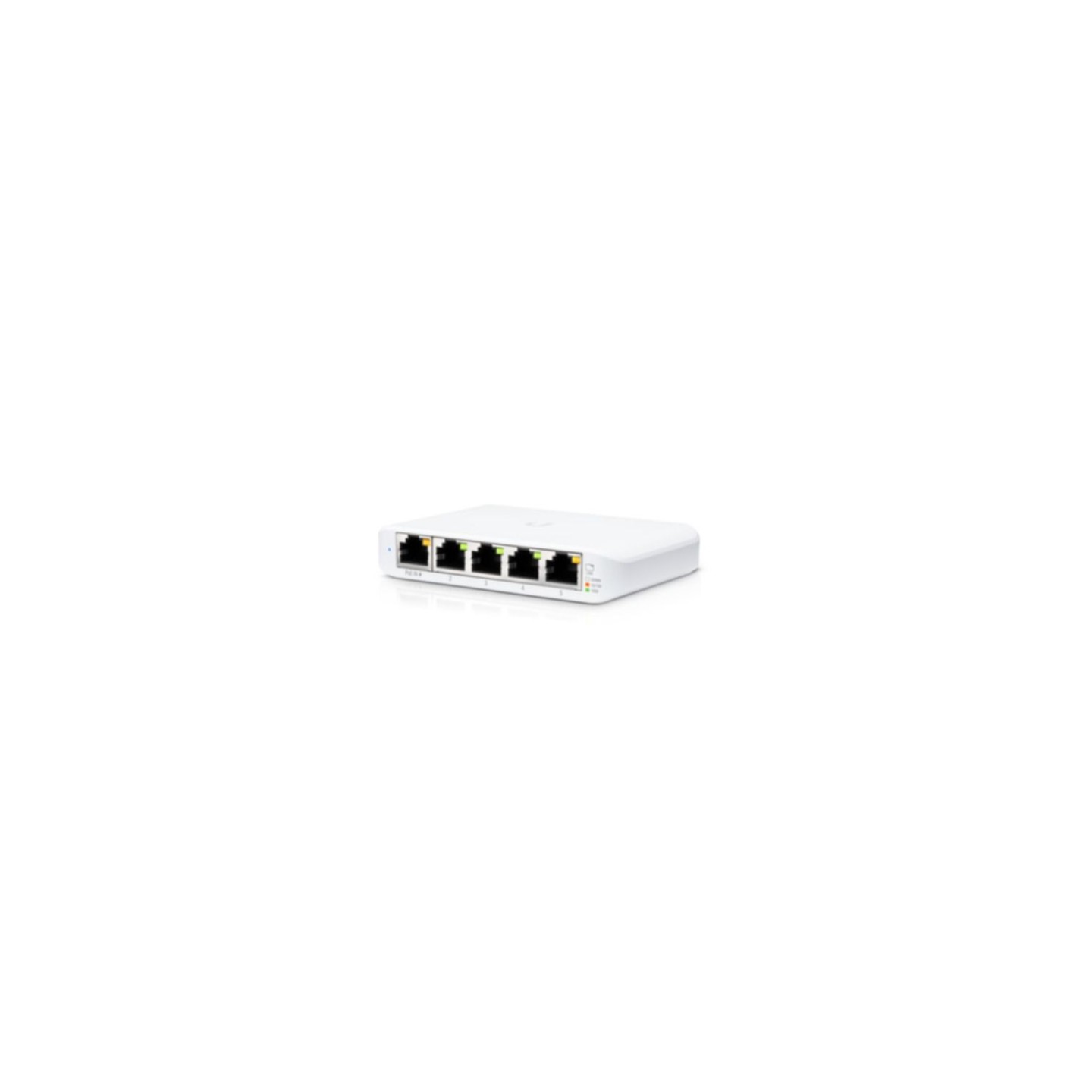 Ubiquiti UniFi Switch - USW-Flex-Mini - 5-Port Gigabit Managed, PoE/USB-C Powered, White — Buy in Cyprus with Fast Delivery