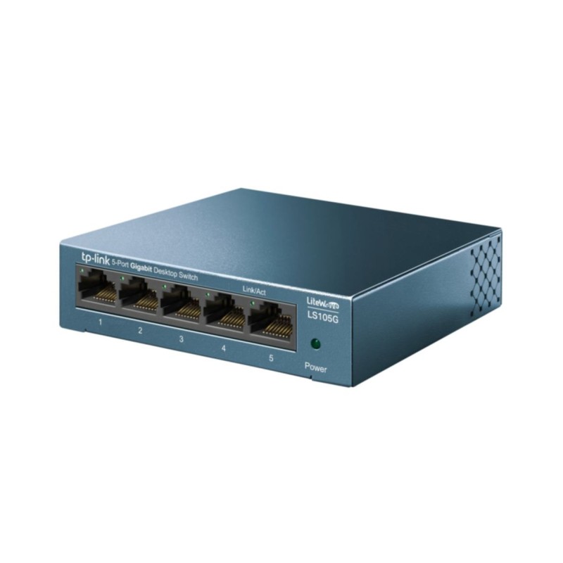 Buy TP-Link LiteWave Desktop Switch - LS105G - 5-Port Gigabit Unmanaged, Fanless... in Cyprus, Nicosia, Limassol, Larnaka, Pafos