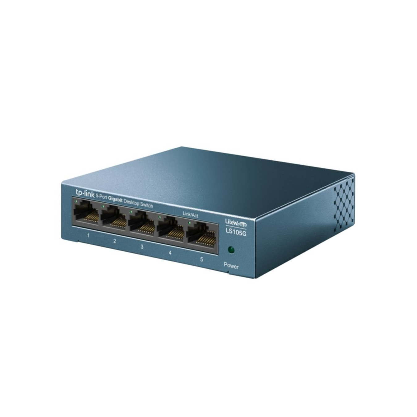TP-Link LiteWave Desktop Switch - LS105G - 5-Port Gigabit Unmanaged, Fanless (Desktop) — Buy in Cyprus with Fast Delivery
