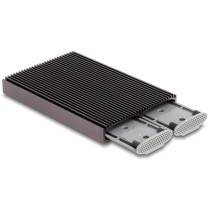 External USB Type-C dual combo enclosure - 2 x M.2 N — Buy in Cyprus with Fast Delivery