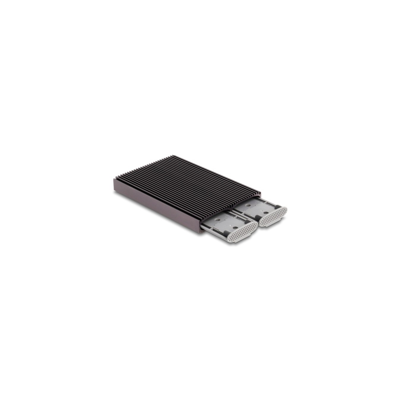 External USB Type-C dual combo enclosure - 2 x M.2 N — Buy in Cyprus with Fast Delivery