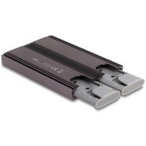 External USB Type-C dual combo enclosure - 2 x M.2 N — Buy in Cyprus with Fast Delivery
