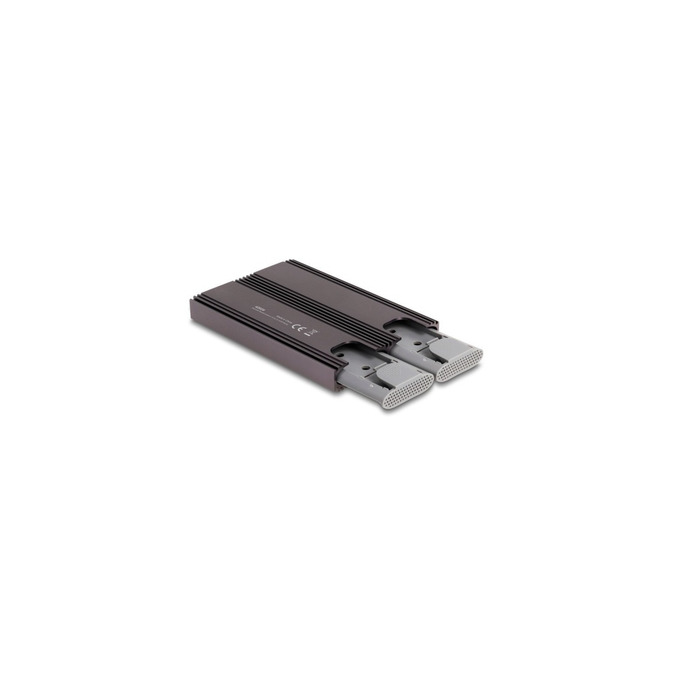 External USB Type-C dual combo enclosure - 2 x M.2 N — Buy in Cyprus with Fast Delivery