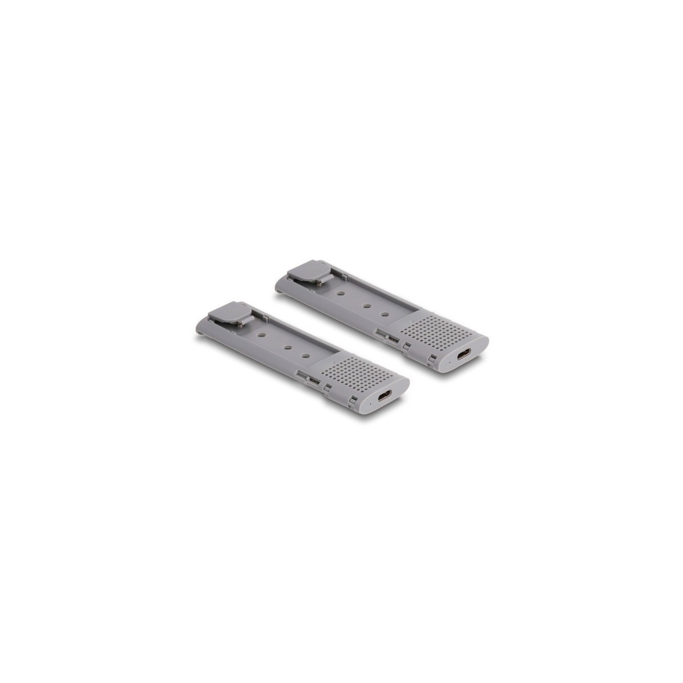 External USB Type-C dual combo enclosure - 2 x M.2 N — Buy in Cyprus with Fast Delivery
