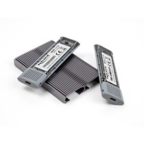 External USB Type-C dual combo enclosure - 2 x M.2 N — Buy in Cyprus with Fast Delivery