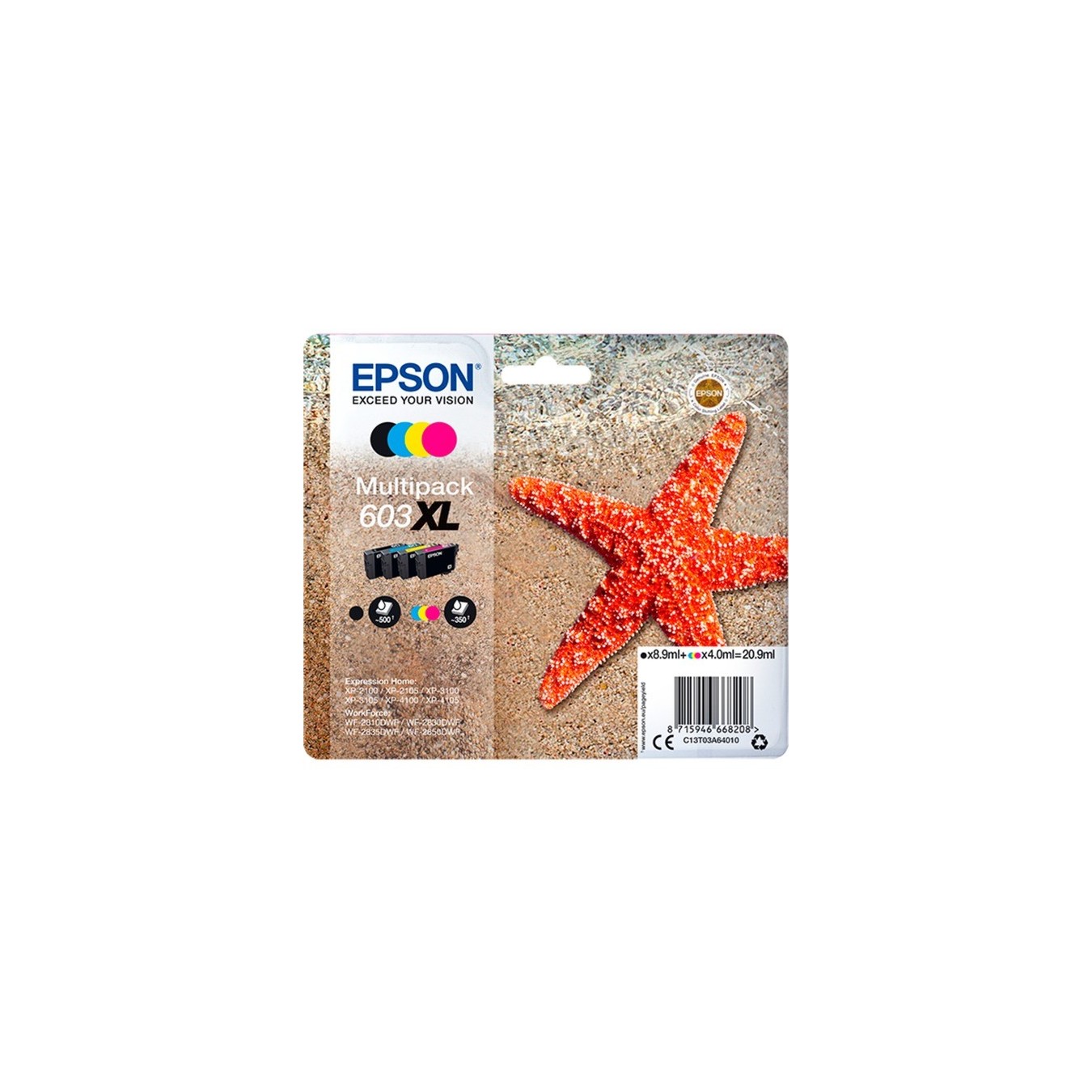 Ink Multipack 603XL - C13T03A64010 - Ink Multipack 603XL — Buy in Cyprus with Fast Delivery