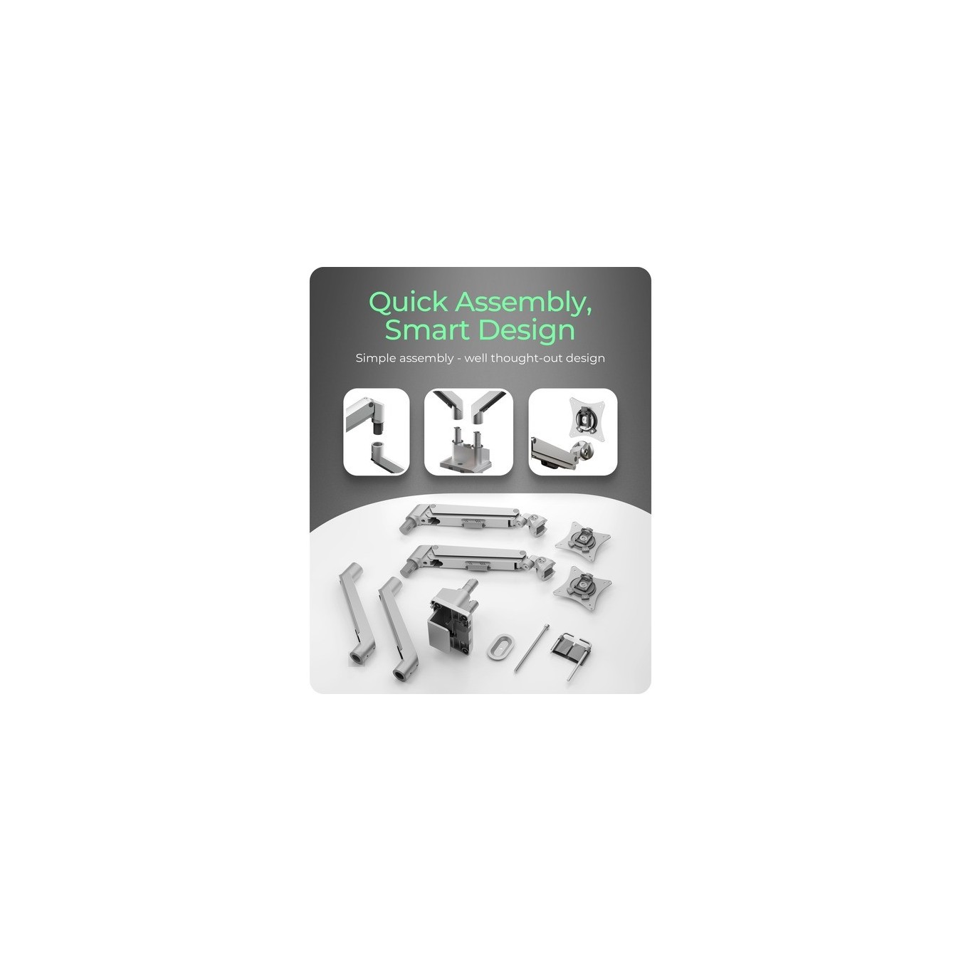 Monitor Holder - IB-MS524-T — Buy in Cyprus with Fast Delivery