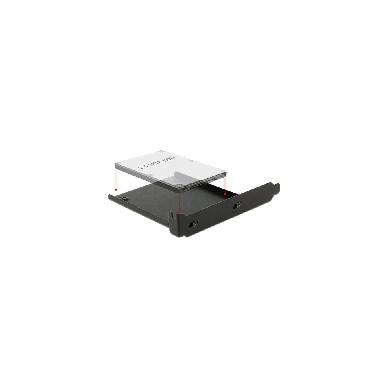 Delock 18212 Installation Frame 2.5 in HDD PC Slot Mount | Armenius Store
