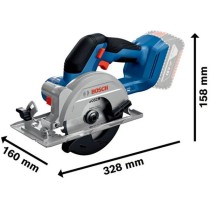 Cordless Circular Saw - GKS 18V-51 - Professional solo, 18V — Buy in Cyprus with Fast Delivery