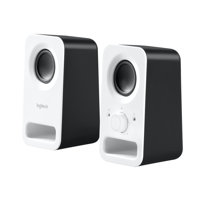 Buy Logitech Z150 Multimedia Speakers - 980-000815 - White, 2.0 Stereo, 6W Peak,... in Cyprus, Nicosia, Limassol, Larnaka, Pafos