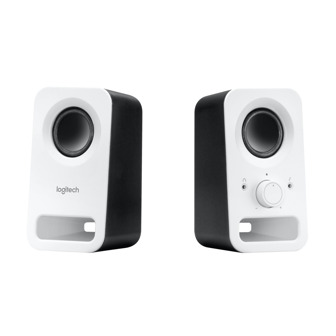 Logitech Z150 Multimedia Speakers - 980-000815 - White, 2.0 Stereo, 6W Peak, 3.5mm Aux — Buy in Cyprus with Fast Delivery