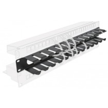 19' Cable Management Patch Panel - 2 Openings, Cable Routing — Buy in Cyprus with Fast Delivery
