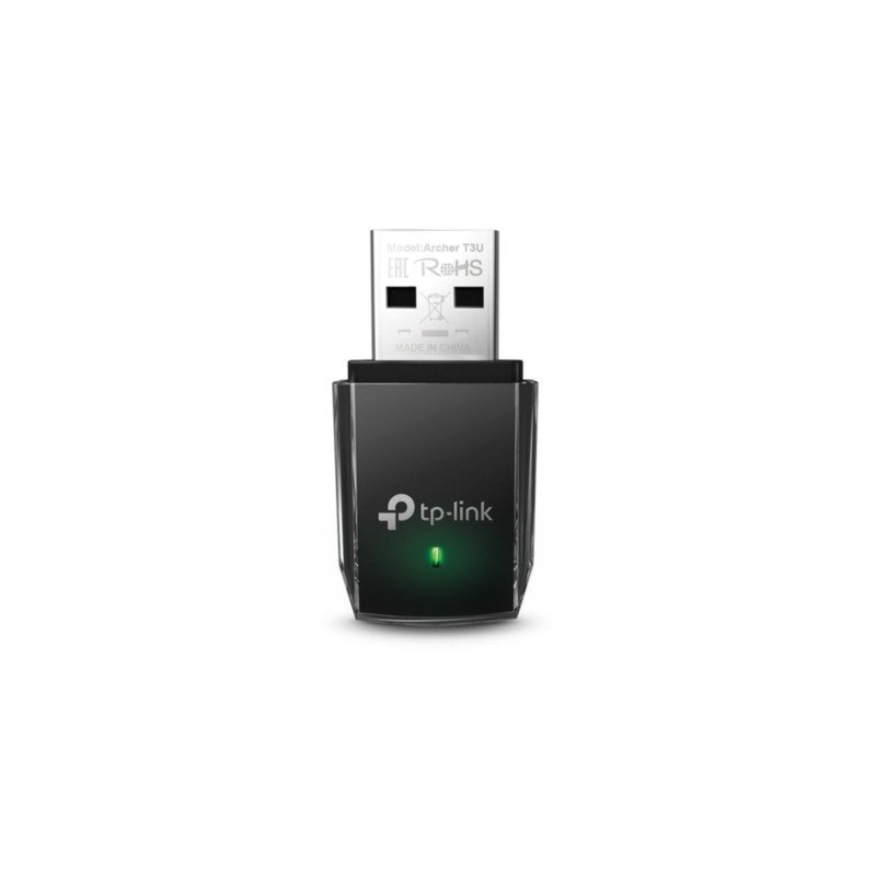 Buy TP-Link Archer T3U - USB 3.2 Gen1 Dual-Band Wi-Fi Adapter AC1300, Black in Cyprus, Nicosia, Limassol, Larnaka, Pafos