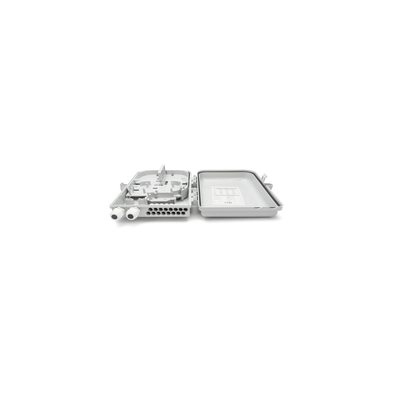 FTTH distribution box - for 16 LC DX or SC SX couplings, splice box — Buy in Cyprus with Fast Delivery