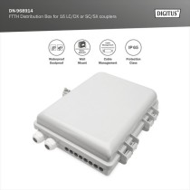 FTTH distribution box - for 16 LC DX or SC SX couplings, splice box — Buy in Cyprus with Fast Delivery