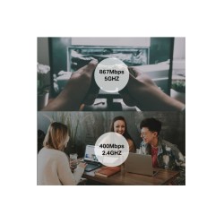 Buy TP-Link Archer T3U - USB 3.2 Gen1 Dual-Band Wi-Fi Adapter AC1300, Black in Cyprus, Nicosia, Limassol, Larnaka, Pafos